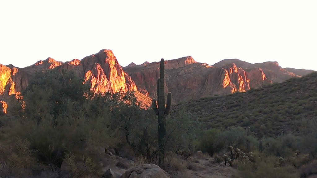 The Superstition Mountains - Phoenix, Arizona